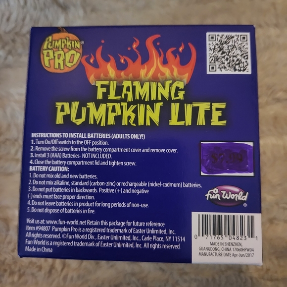 Flaming Pumkin lite - Picture 3 of 4